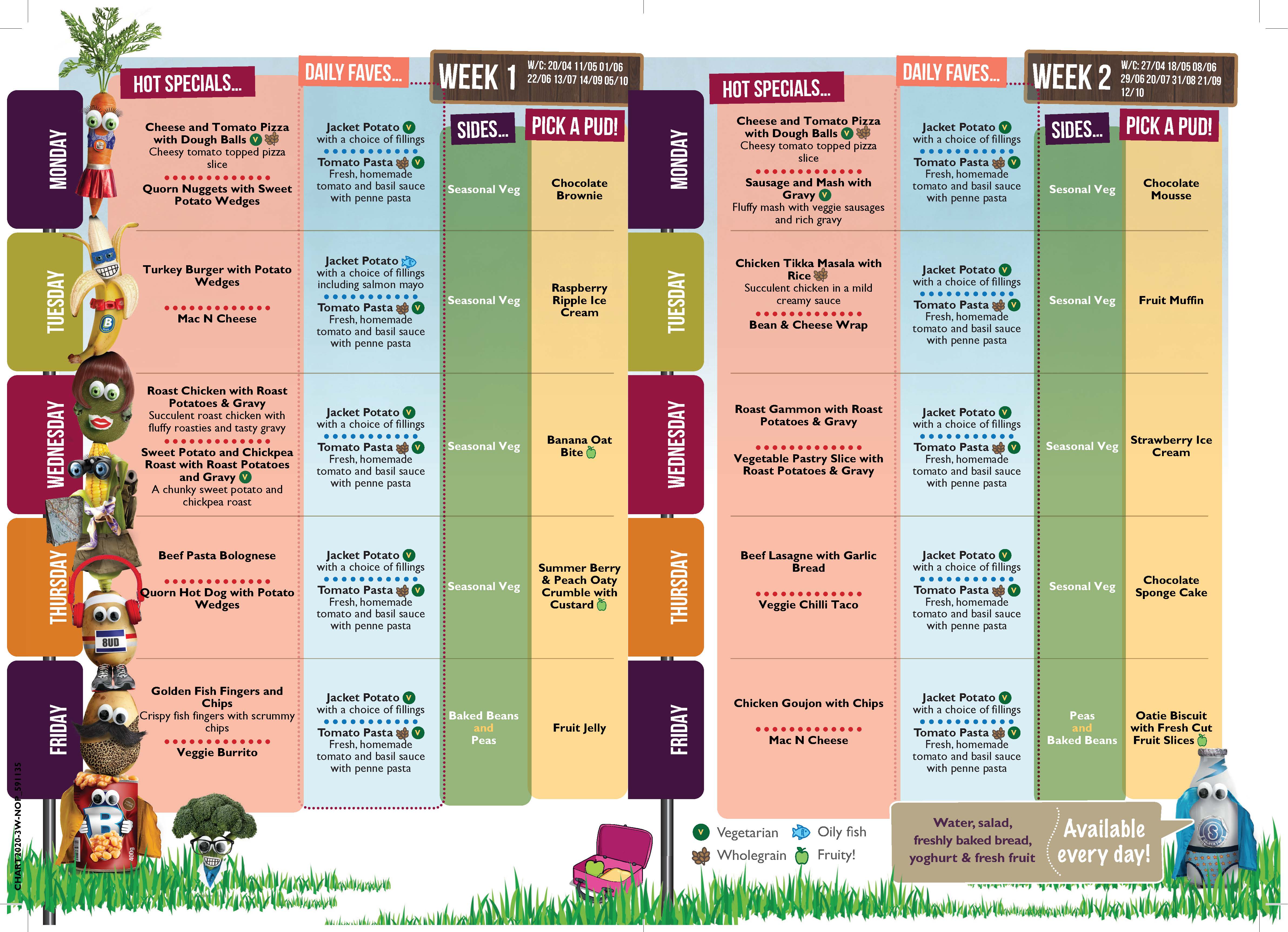 Click here to download the full resolution menu image April 20 to October 20 Menu Image (linked)